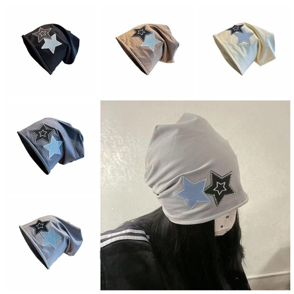 

Пентаграмма Звезда Skullies Шапки Вышитые Пуловеры Кепки Cool Осень/Зима чёрный