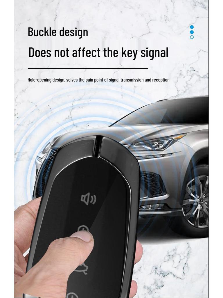 Kompatible Schlüsselhülle für 2023 Geely Ruilan 7 Smart-Fernbedienungsschlüsselhülle