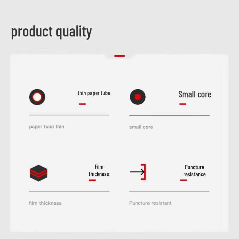 Feier 50cm x 370m PE Stretch Film