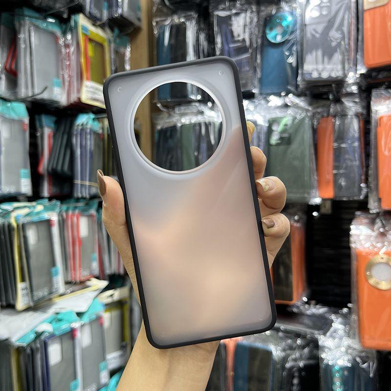 For Honor Magic 5 Pro Case Acrylic Matte Transparent Back Cover For Honor Magic5 Pro Simple Shell Dustproof Bumper Honor Magic5 Pro