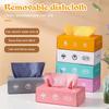 20pcs/box Removable Magic Rag Microfiber Cloth Removable Wiping Cloth Disposable Reusable Absorbent Scouring Dishrags