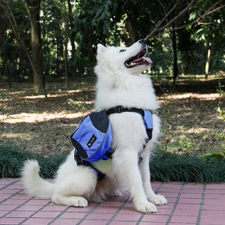Dog Pack Backpack with Handle Large Self-Carrier Adjustable BackPack Saddle Bag