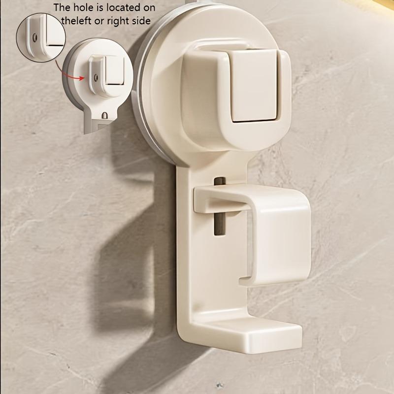 

1pc No Drilling Bathroom Hanging Basin Strong Suction Cup Sink Hook, Basin Storage Rack, Save Space, Bathroom Cleaning Tool