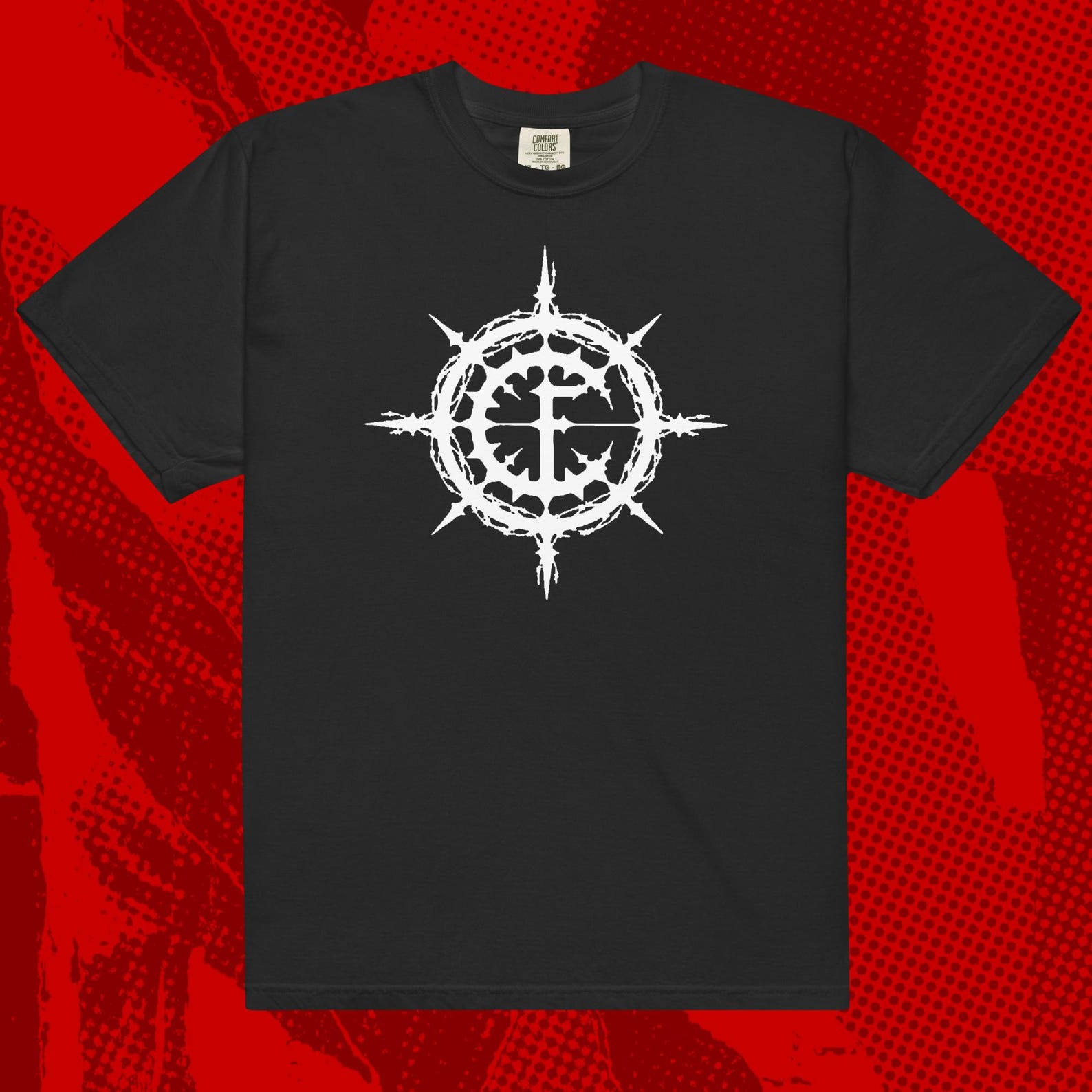 Футболка с логотипом Карпатского Леса | Блэк-метал Gorgoroth Darkthrone Emperor 2XL