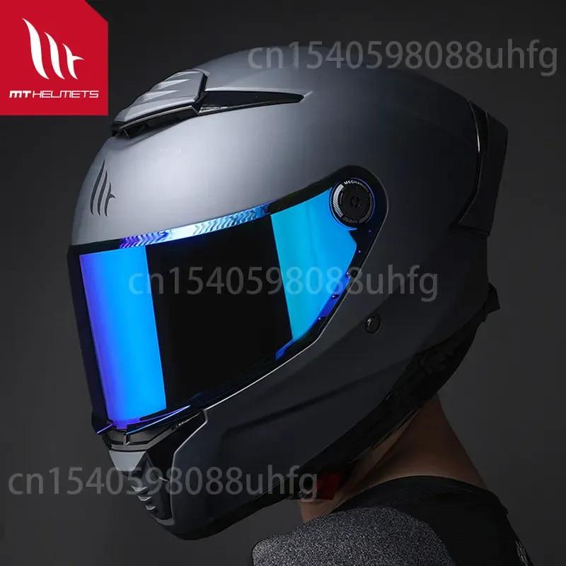 Náhradní obličejový štít MT pro helmu MODEL THUNDER 4 SV MT-V-28B Čirý hledí helmy Originální díly MT