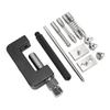 12 Pcs Universal Motorcycle Chain Cutter Breaker Riveting Tool Set with Storage Box for ATV Dirt Bike