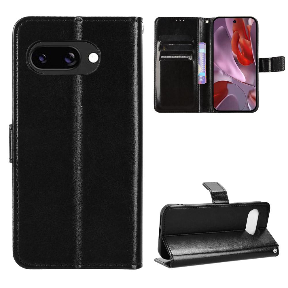 for Google Pixel 9A Wallet Case with Kickstand & Card Slots – Shockproof, Dustproof, Business Heavy Duty Flip Leather Cover