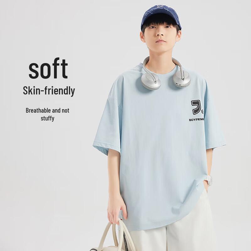 Boys Summer Short Sleeve Cotton T-shirt 180