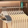 10 Pcs Clothes Hanger Anti-slip Thickened Rotary Smooth Anti-scratch Seamless Great Load Bearing Stainless No Deformation Wet Dry Dual Use Hangers