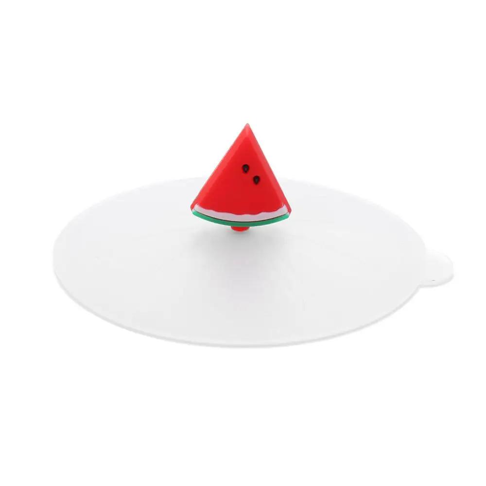 New 10cm Cute Reusable Cap Suction Cup Cover Dustproof Silicone Cup Cover Leakproof