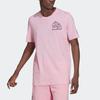 adidas Originals T-shirt da uomo KEVIN LYONS Rosa HC7128