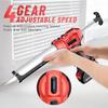 20V 4 Speeds Adjustable Electric Adhesive Gun Kit Home DIY Filling Sealing Caulk Gun Cordless Portable Caulking Gun