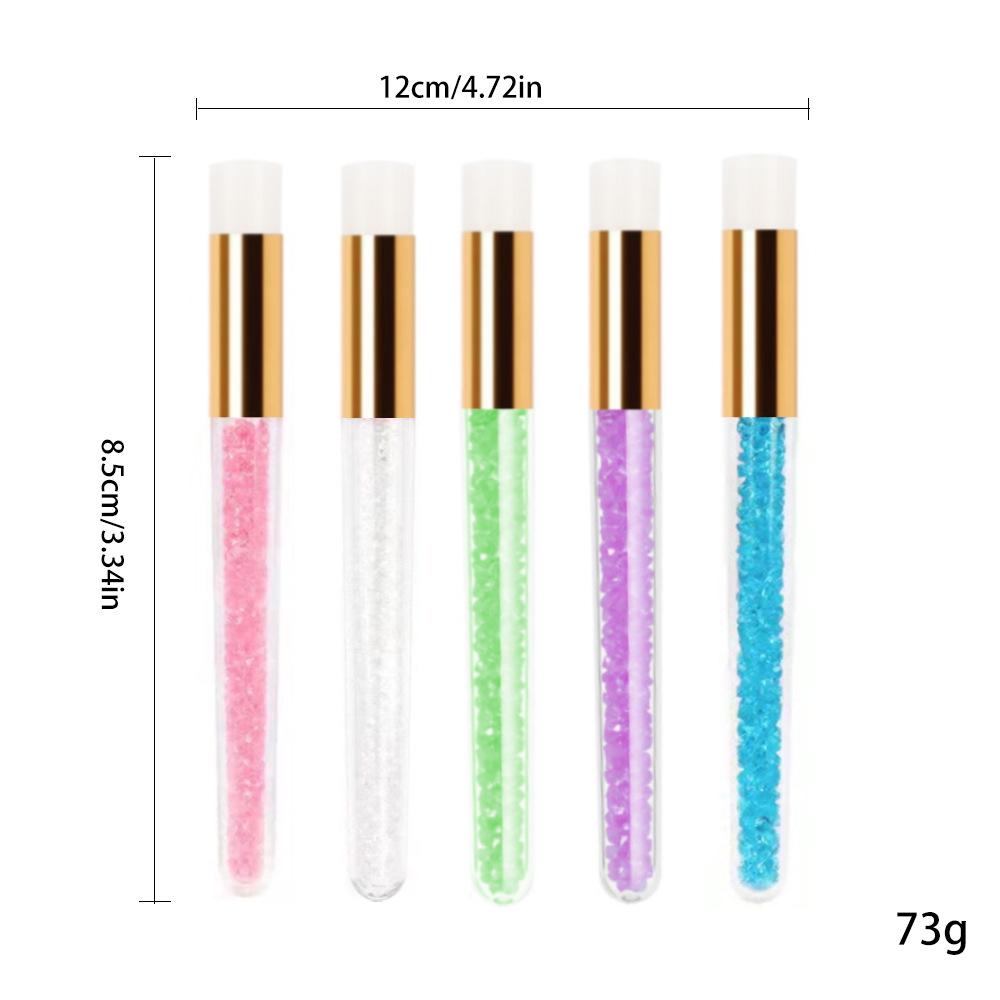 

Набор из 5 кистей для мусса: Многофункциональные кисти для макияжа с кистью для мытья носа и кистью для чистки ресниц с бриллиантовым наконечником