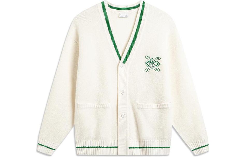 Li Ning China Culture Collection Knitwear Men s Standard White AMBT245-1 L
