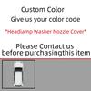 Fit For BMW3 GT Gran Turismo F34 F34LCI M 2013- Front Rear Bumper Tow Hook Cover Garnish Headlight Washer Nozzle Shell Cap