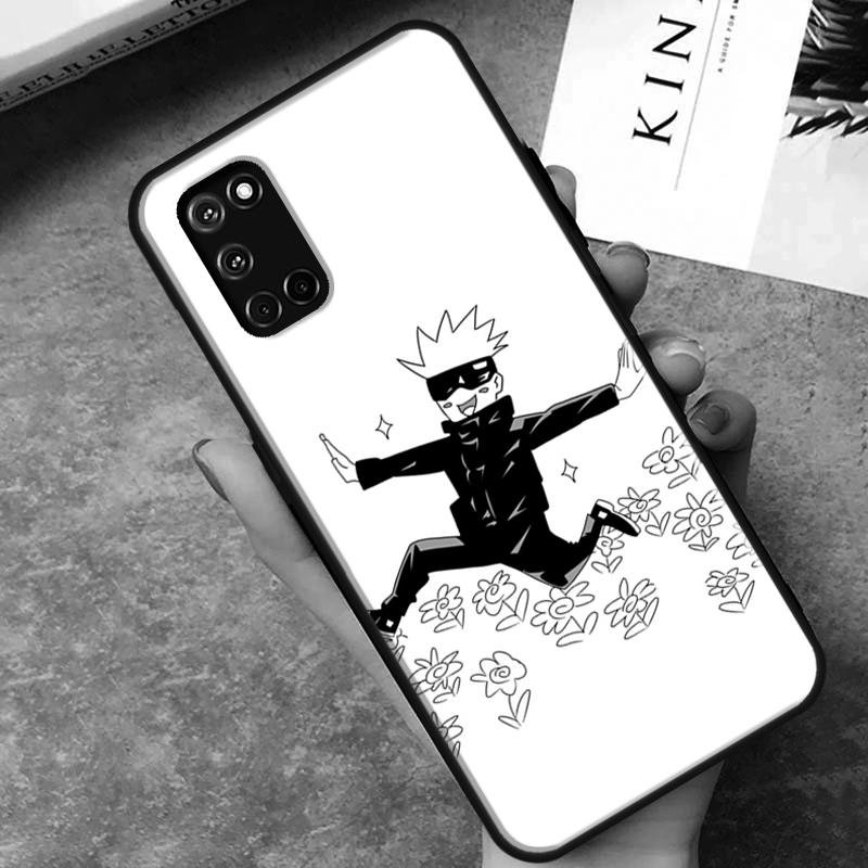 

Аніме-чохол Jujutsu Kaisen Gojo Satoru для OPPO Reno 5 Lite 2Z 2F A15 A52 A72 A92 A83 A54 A74 A94 A5 A9 A31 A53S 2020 Coque OPPO Reno5 Lite