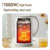 Midea 1.7L 316L Stainless Steel Double-Layer Electric Kettle CN plug (adapter included)