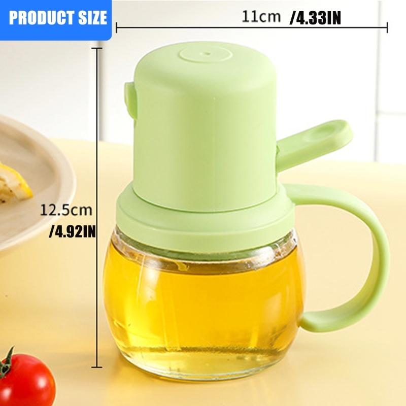 Gleichmäßiger Sprühölspender Flasche Küchenhelfer Mit Tropffreien Ausgießern Perfekt Für Heißluftfrittieren Backen Und Grillen