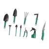 10 Parça Bahçe Aletleri Güçlü Metal Plastik Saplı Ergonomik Bahçe Aleti Seti Kılıflı Ev İçin