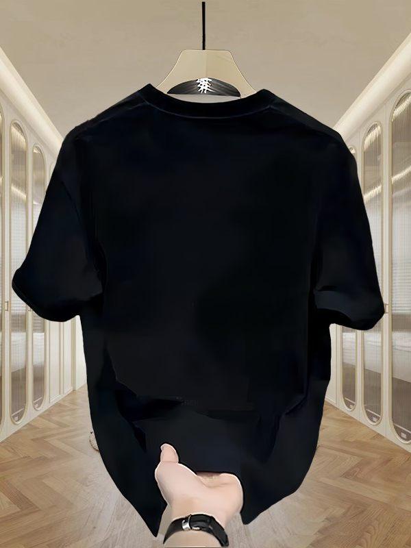 2026 New Summer Unisexs Tshirt 100 Cotton Printed Loose Fit Casual Comfortable Versatile Simple Tshirt