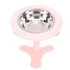 Elevated Cat Bowls with   Stand 15 Tilted Stainless Steel Anti Slip Feeder for Indoor Pets