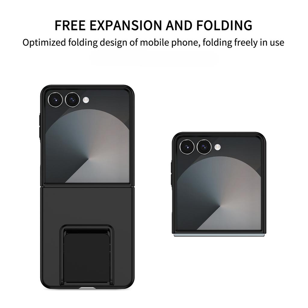 Anti-Knock Hard Accessories Folding Case for Samsung Galaxy Z Flip7 FE 5G Flip5 Flip 7 Flip6 Flip 6 5 4 3 Flip4 Flip3