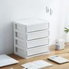 Plastic Storage Box Desktop Storage Box Korean Cosmetics Drawer Multi-layer Storage Cabinet Student Dormitory Organizer Box