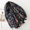 Bohemian Styles 88*180cm Women Viscose Scarf Summer Beach Shawl Cotton Linen Feeling Tassel Pashmina Muslim Hijab Wrap Lady