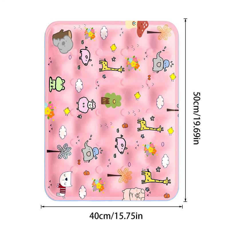 Hunde Kühlmatte Chill Puppy Pad 16x20 Zoll Selbstkühlende Hundeschlafmatte Waschbar Tragbar Für Drinnen Draußen Für Kleine Mittlere
