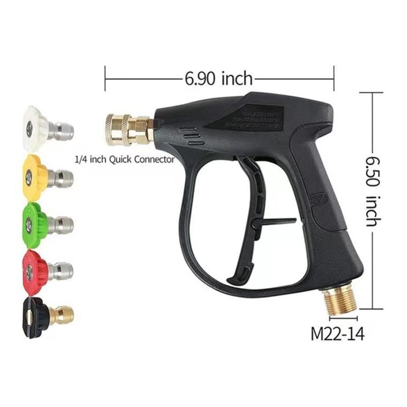 Hochdruckreiniger 4350PSI Elektrischer Hand-Hochdruckreiniger Mit 1/4-Zoll-Schnellkupplung Für Die Reinigung Von Auto Und Zaun