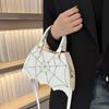 PU Leather Spider Web Shoulder Bag Bat Wing Halloween Crossbody Bag Funny Halloween Bag Outdoor