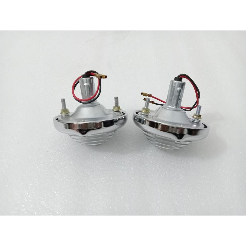 Willys CJ3b CJ3 CJ5 Ford Jeeps Parking Turn Signal Indicator Clear Glass Lights