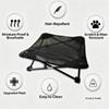 Summer Elevated Dog Bed Waterproof Mesh Breathable Puppy Sleeping Cot Pet Furniture for Indoor Outdoor Camping Garden Balcony