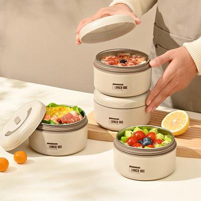 Large Capacity Multi-Layer Portable 316 Stainless Steel Microwaveable Insulated Lunch Box