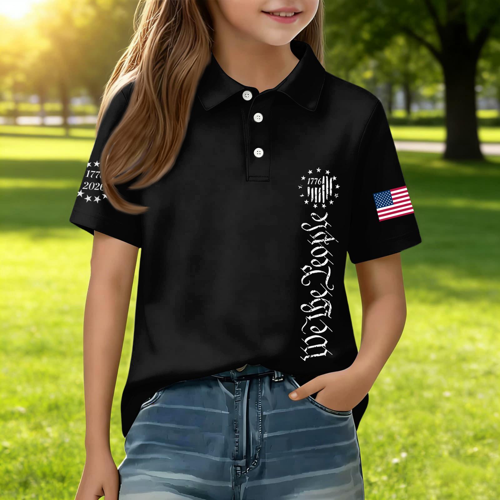 

Children s Daily Casual Short-sleeved Print Tops T-shirts Shirts 110