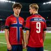 Norway Haaland #9 Soccer Football Top Men T Shirt Women Tee Boys Top Children Parent Child Quick Dry Short Sleeves Kids Tshirt