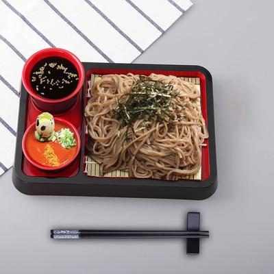 Teller für kalte Nudeln im japanischen Stil, Sushi-Restaurant, Soba, Udon, mit Bambusmatte, Geschirr für Dipsaucen, Tasse, Küche, koreanisches Geschirr