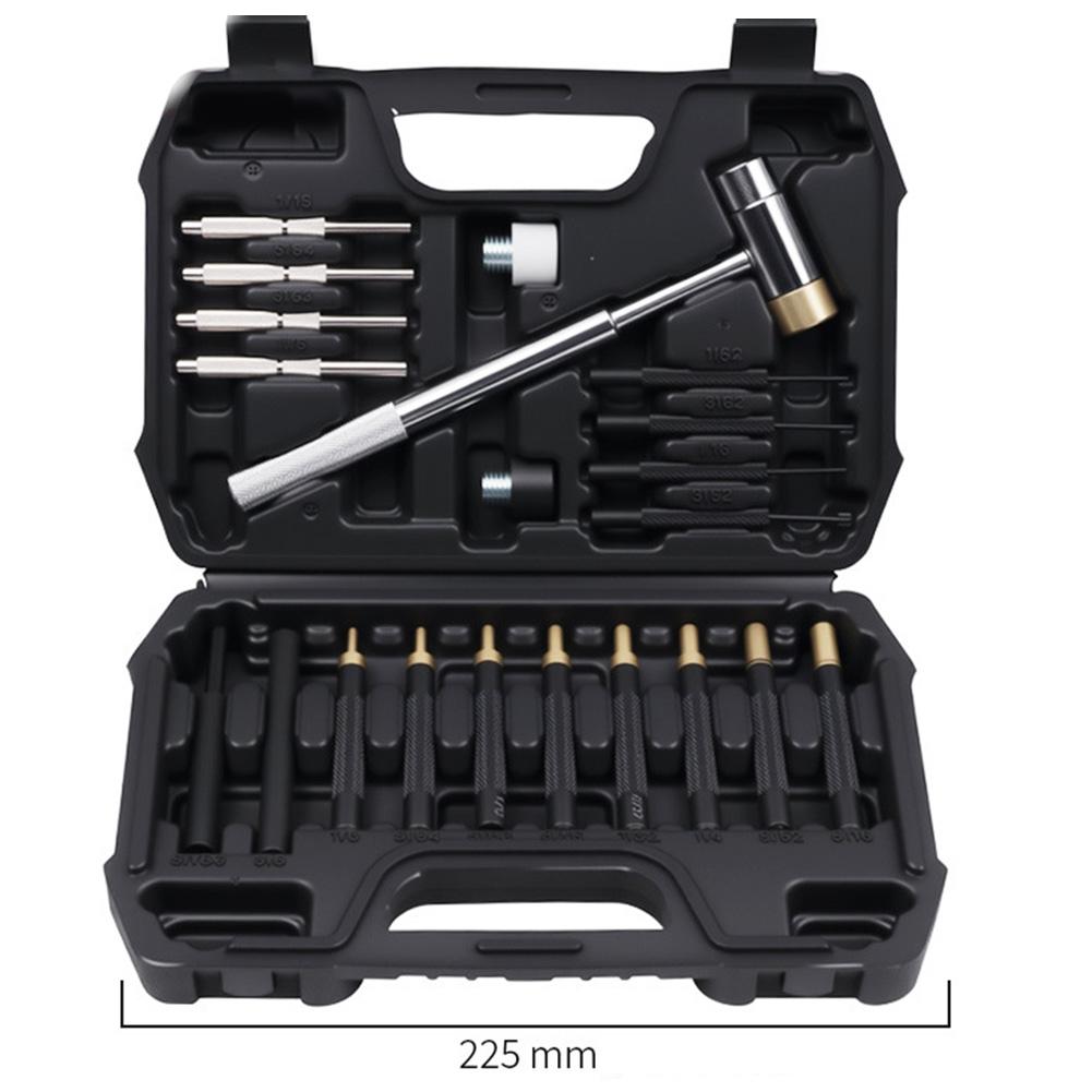 Полный набор инструментов Нескользящий блок для верстака Противоскользящие накладки Полный набор инструментов Полный набор инструментов для DIY-проектов Набор ручных инструментов чёрный