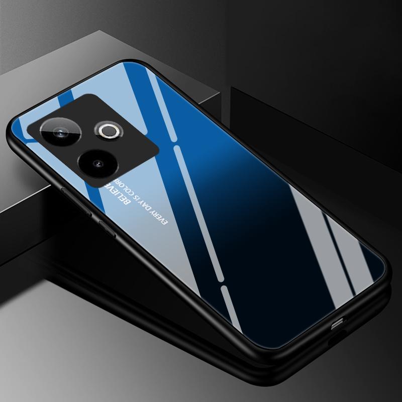 Tempered Glass Phone Case For Realme GT 7 Luxury Hard Back Bumper Cover for Realme GT7 5G Realme Neo7 Neo 7 SE Capa Soft Bumper