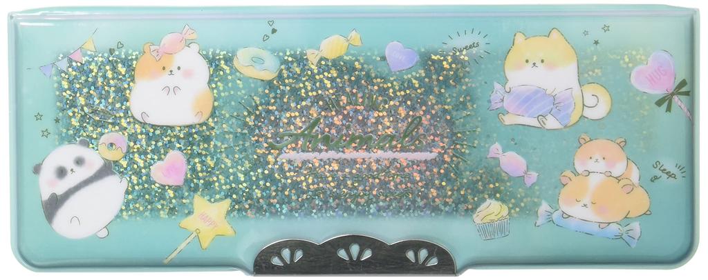 Sunstar Stationery Yokopita Hologram Healing Animal Pencil S1313592 Case,