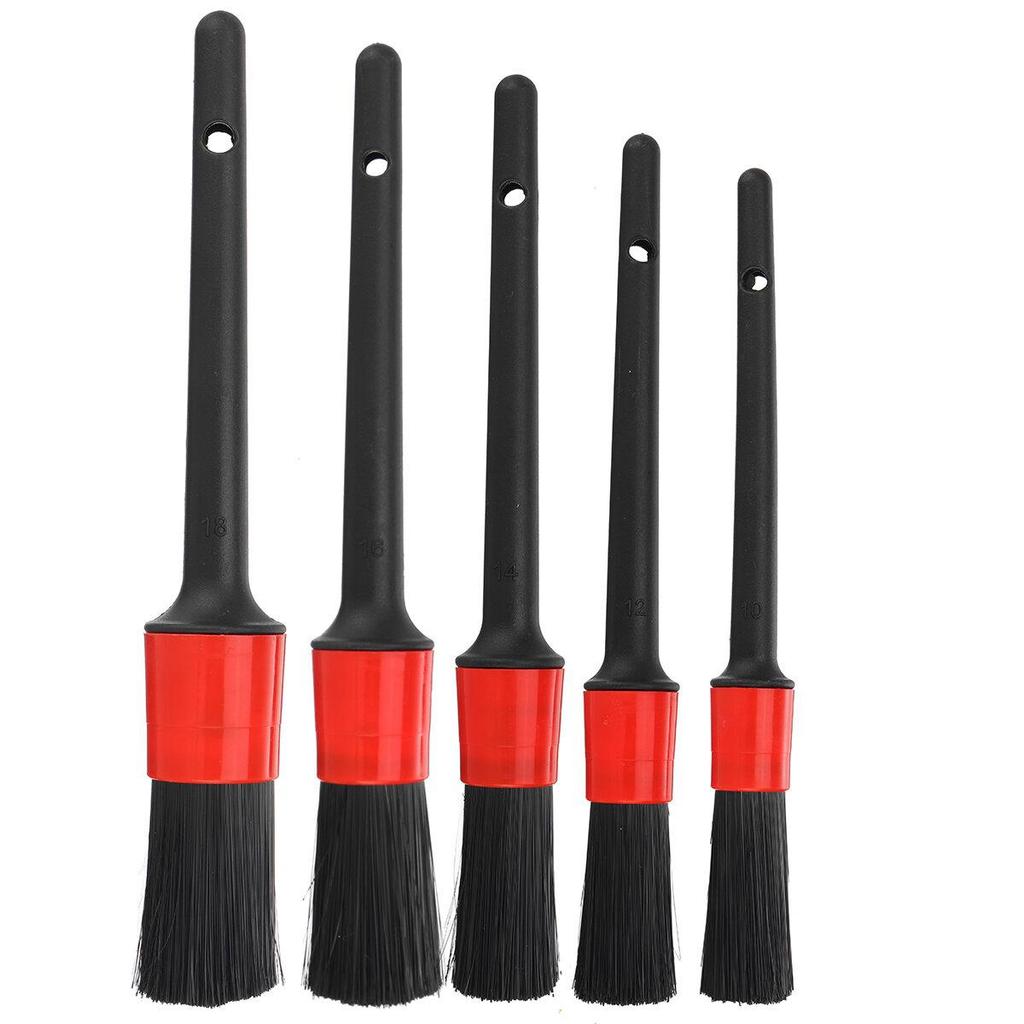 30Pcs Cleaning Detailing Brush Set Dirt Dust Clean Brush Exterior Leather Air Vents Care Clean Tools for Car Motorcycle Air Vents