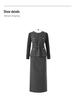 Light Luxury Wool Blend Vest & Knit Skirt Three-Piece Set