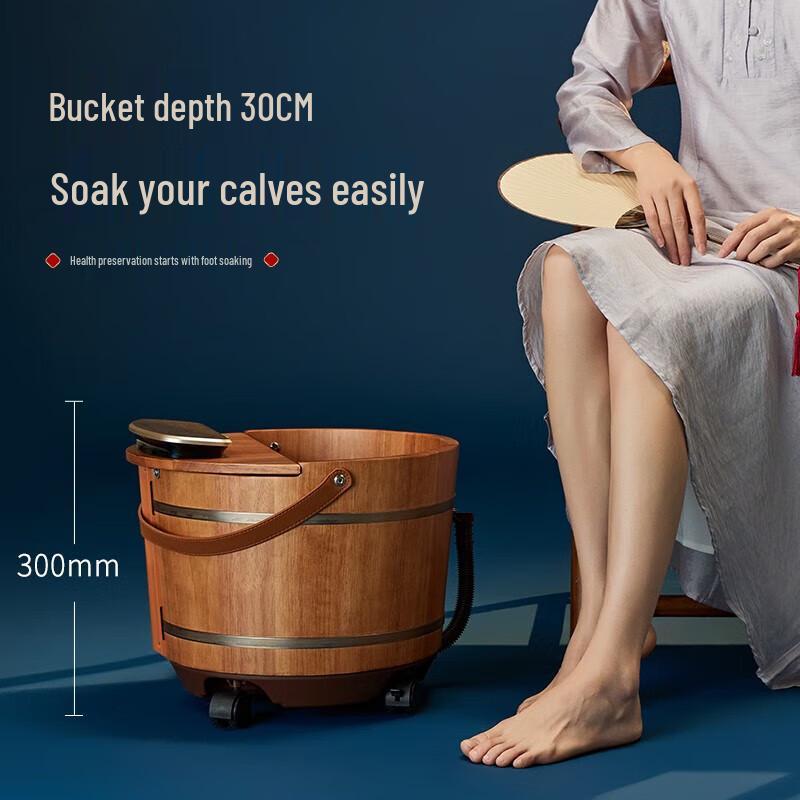 

Yao Mei Automatic Heating Rubberwood Deep Foot Spa