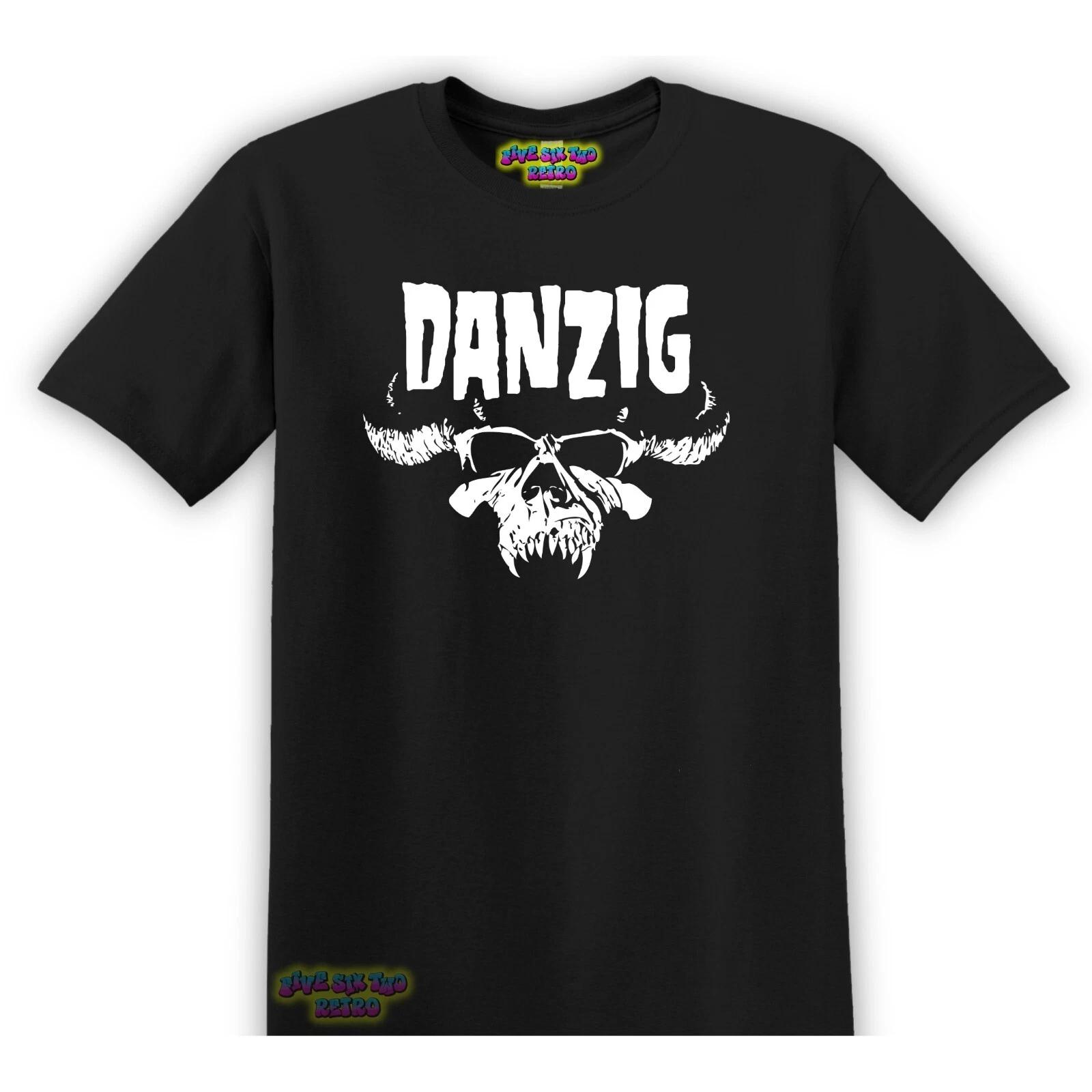 Danzig Rock, Metal Band T-Shirt Black S-3XL 4XL