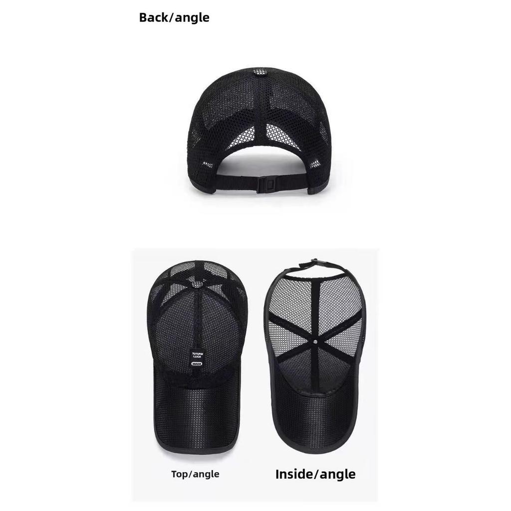 Herren- und Damen-Baseballkappen, Outdoor-Freizeit-Radfahren, Sommer-Mesh-Sonnenschutzhüte, Koreanische Version, Modischer Entenschnabelkappen-Hersteller