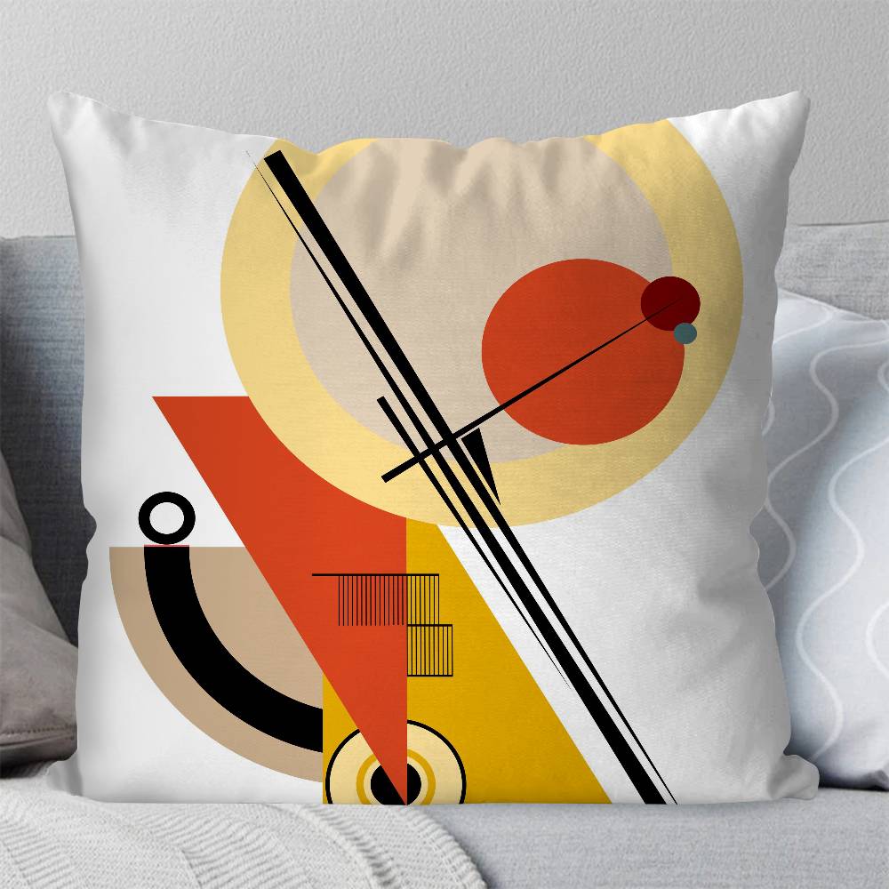 Abstract Geometric Pillow Case Fashion Square Pillowcase Bedroom Sofa Room Ins Decoration Leisure
