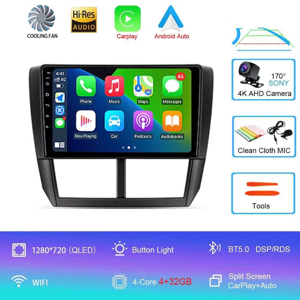 Android 14 Car Radio For Subaru Forester 3 SH 2007 - 2013 Multimedia Video Player Navigation Stereo GPS No 2din 2 Din Dvd