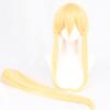 Kakegurui Saotome Mary Cosplay Halloween Costume with Blonde Hair [Milky Time] (L)