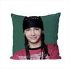 Federa Cuscino Cantante Tom Kaulitz Per Auto Divano Decorativa Casa Stampa Double-Sided Peluche Quadrato Cuscino Decorativo Copricuscino