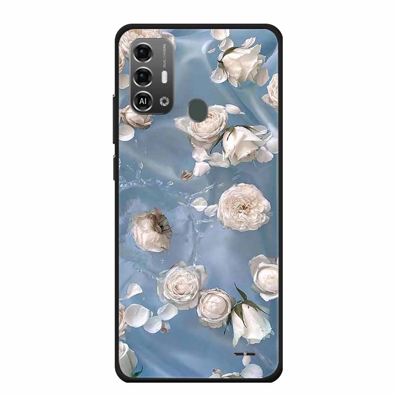 For ZTE Blade A53 Pro Case Luxury Silicone TPU Soft Cover Phone Case ZTE Blade A52 Lite A 52 A 53 Marble Funda Protector Coque